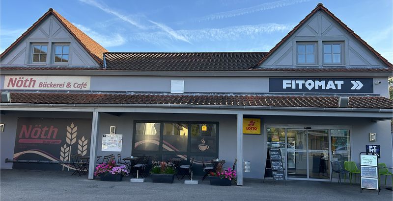 Die Außenansicht der Bäckerei Nöth